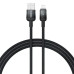 Кабель дата Baseus Discolor USB Type A - Lightning 2.4A 1м Черный