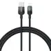 Кабель дата Baseus Pudding USB Type A - Lightning 2.4A 1м Чорний