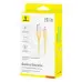 Кабель дата Baseus Discolor USB Type A - Lightning 2.4A 1м Желтый Кабель дата Baseus Discolor USB Type A - Lightning 2.4A 1м Желтый