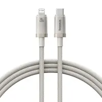Кабель Baseus Titanium Alloy Type-C to Lightning 1м 20W Золотой