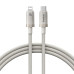 Кабель Baseus Titanium Alloy Type-C to Lightning 1м 20W Золотой