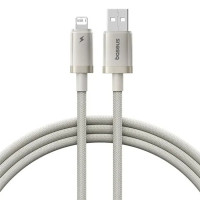 Кабель Baseus Titanium Alloy Lightning 2.4A 1м Золотий Кабель Baseus Titanium Alloy Lightning 2.4A 1м Золотий