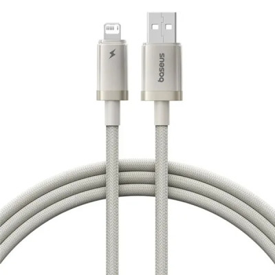 Кабель Baseus Titanium Alloy Lightning 2.4A 1м Золотой