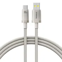 Кабель Baseus Titanium Alloy Type-C 100W 1м Золотой