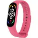 Ремінець Силікон Mi Band 3/4/5/6/7 Малиновий/ Dragon Fruit