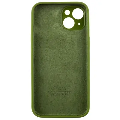 Чехол накладка HC iPhone 13 Зеленая Dark Olive Full