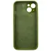 Чехол накладка HC iPhone 13 Зеленая Dark Olive Full