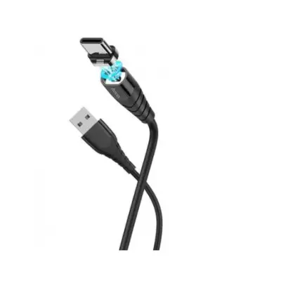 Кабель дата Hoco X63 Magnetic Type-C 1м Чёрный