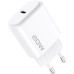 Сетевое зарядное устройство Proove Silicone Power 20W PD + Type-C to Lightning Белый