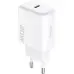 Мережевий зарядний пристрій Proove Silicone Power 2 20W PD + Type-C to Lightning Білий