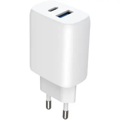 Мережевий зарядний пристрій Proove Silicone Power 2 30W PD + Type-C to Type-C Білий
