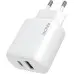 Мережевий зарядний пристрій Proove Silicone Power 2 30W PD + Type-C to Type-C Білий