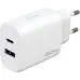 Мережевий зарядний пристрій Proove Silicone Power 2 30W PD + Type-C to Type-C Білий