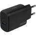 Мережевий зарядний пристрій Proove Silicone Power 2 30W PD + Type-C to Type-C Чорний
