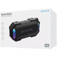 Колонка Bluetooth Proove Black Rock, Чёрный Колонка Bluetooth Proove Black Rock, Чёрный