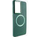 Чехол накладка Bonbon Metal MagSafe Samsung S918 (S23 Ultra) Зеленая/ Army Green