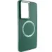 Чохол накладка Bonbon Metal MagSafe Samsung S928 (S24 Ultra) Зелена (Army Green)