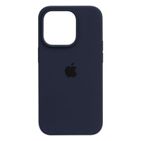 Чехол накладка HC iPhone 14 Pro Тёмно-Cиняя/Dark Blue