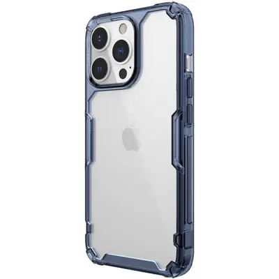 Чехол накладка Nillkin Nature iPhone 13 Pro Синяя