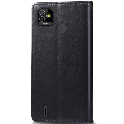 Чохол-книжка Getman Gallant TECNO POP 5 Чорна