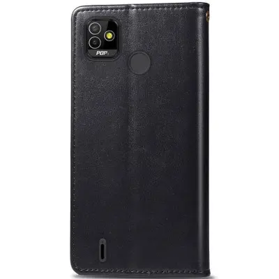Чехол-книжка Getman Gallant TECNO POP 5 Черная