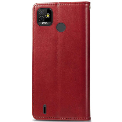 Чохол-книжка Getman Gallant TECNO POP 5 Червона