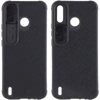 Чохол накладка Camshield TPU TECNO POP 4 (BC2) Чорна (M)