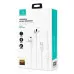 Проводные вакуумные наушники-гарнитура Usams SJ453 EP-41 Lightning In-ear Earphone White, белый Проводные вакуумные наушники-гарнитура Usams SJ453 EP-41 Lightning In-ear Earphone White, белый