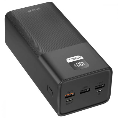 Універсальна мобільна батарея Повербанк Proove Giant 40000mAh 100W Чорний