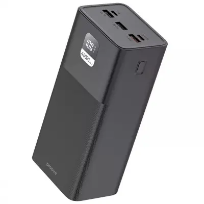 Универсальная мобильная батарея Повербанк Proove Giant 40000mAh 100W Чёрный