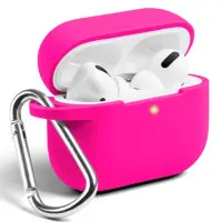 Чохол для навушників AirPods 3 Рожевий Неон