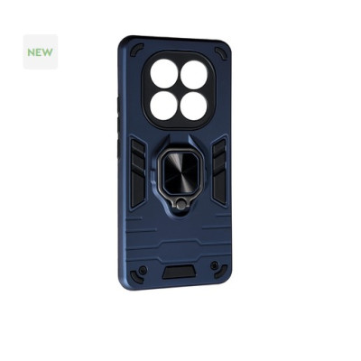 Чехол накладка Antishock Xiaomi Redmi Note 14 Pro 4g Синяя