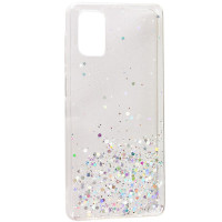 Чохол накладка Star Glitter Samsung M515 (M51) Прозора
