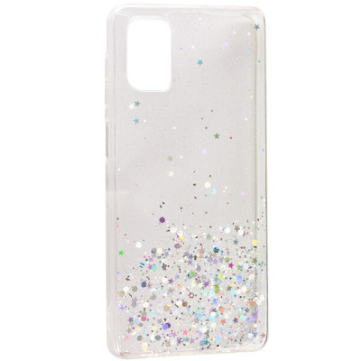 Накладка Star Glitter Samsung M515 (M51) Прозрачная