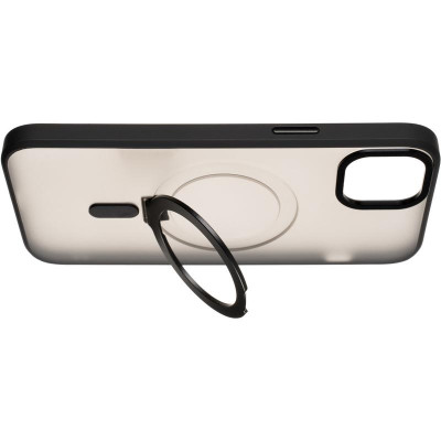 Чехол накладка Bumper Magsafe Stand iPhone 13 Черная