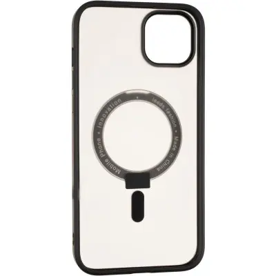 Чохол накладка Bumper Magsafe Stand iPhone 13 Чорна