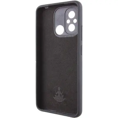 Чехол накладка Lakshmi Full (AAA)  Xiaomi Redmi 12C Черная