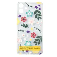 Чохол Накладка Clear Joy Xiaomi Redmi 15 Квітковий Принт (Ditsy Floral)