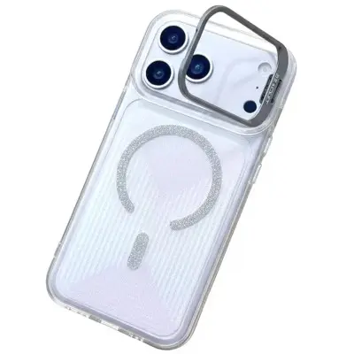 Чохол Накладка Jewel Sparkle MagSafe iPhone 17 Pro Max Біла
