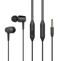 Проводные вакуумные наушники-гарнитура Celebrat G1 Black, черный Проводные вакуумные наушники-гарнитура Celebrat G1 Black, черный