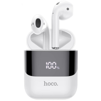 Безпровідні навушники Hoco DES88 Treasure Digital TWS White, білий