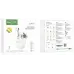 Беспроводные наушники Hoco Leader True Wireless BT Headset EW07 White, белый Беспроводные наушники Hoco Leader True Wireless BT Headset EW07 White, белый