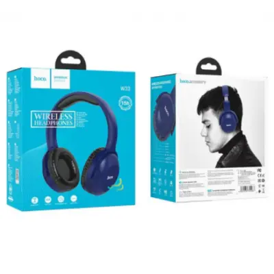 Беспроводные наушники Hoco W33 Blue, синие