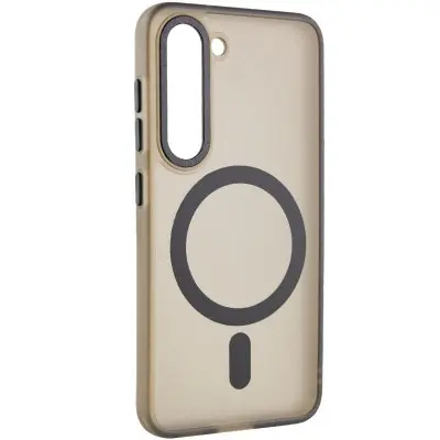 Чехол накладка Lyon Frosted MagSafe Samsung S911 (S23) Черная
