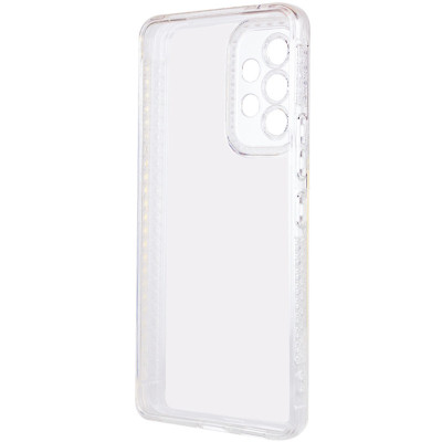 Чехол накладка Starfall Samsung A325 (A32) Прозрачная