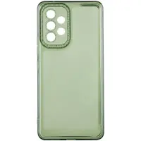 Чехол накладка Starfall Samsung A325 (A32) Зеленая