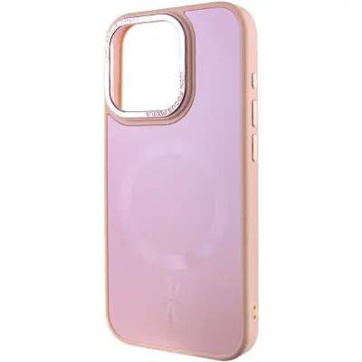 Чохол накладка Sapphire Midnight (Open) MagSafe iPhone 15 Pro Max Рожевий Пісок Чохол накладка Sapphire Midnight (Open) MagSafe iPhone 15 Pro Max Рожевий Пісок