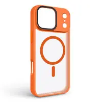 Чехол Накладка ARM Uniq MagSafe iPhone 17 Pro Max Оранжевая