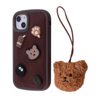Чохол накладка Cute Toys iPhone 13 Коричнева