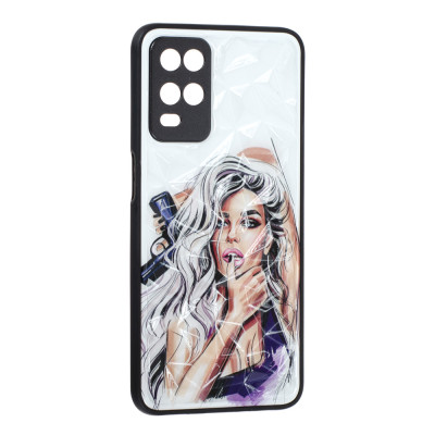Чохол накладка Prisma Ladies OPPO A54 4G Фіолетова (M)